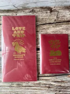 新品トラベラーズノート限定LOVE AND TRIPレギュラー&パスポート