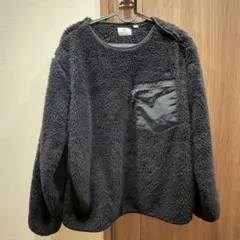 ユニクロ×エンジニアドガーメンツ フリースプルオーバー ブラック Sサイズ