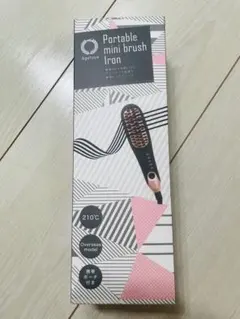 新品 アゲツヤ ポータブルミニブラシアイロン QS-17108