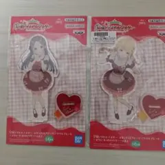 学園アイドルマスター　ビッグアクリルプレート　倉本千奈　藤田ことね