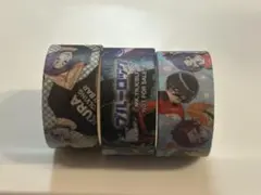 ブルーロックくら寿司マスキングテープ3種