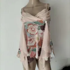 未使用VIVAYOU花柄 シフォン キャミソールのサムネイル