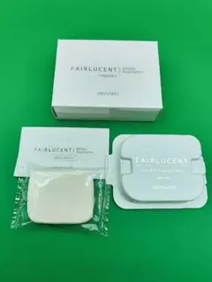 新品未使用　メナード　フェアルーセント　美白ファンデーションA スペアーパフ付
