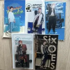 【新品未開封】SixTONES 田中樹 アクスタ 5種セット ※バラ不可