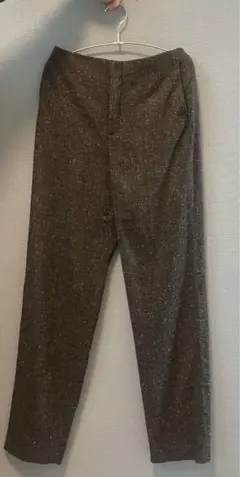 ツイード ワイドパンツ