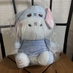 オンクレ　ディズニー ミルキーボア ブルーパジャマスタイル ぬいぐるみ　イーヨー