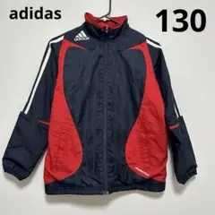 アディダス FORMOTION ウィンドブレーカー　130 ジャケット　紺
