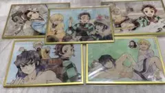鬼滅の刃 ツキイチ 쿠지 アクリル色紙 竈門炭治郎 我妻善逸 嘴平伊之助
