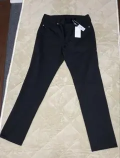 【新品】THE SHOP TK　プレミアムスキニー　パンツ　ブラック　M