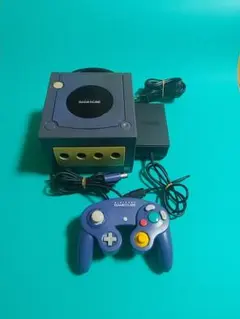 ゲームキューブ本体　パープル　コントローラー付属