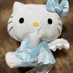 サンリオ ハローキティ LLぬいぐるみ 水色エンジェル