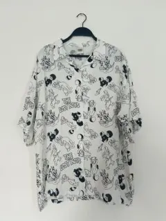 THE LOST BOYS ピーターパン ディズニー モノトーン 半袖シャツ