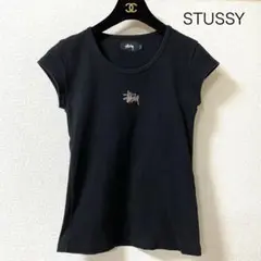 STUSSYステューシー　ブラックTシャツ