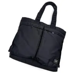 極美品✨ポーター トートバッグ タンカー TANKER A4収納 ブラック