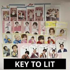 KEYTOLIT 切り抜きセット 証明写真 推しお守り メロかるた 4カット