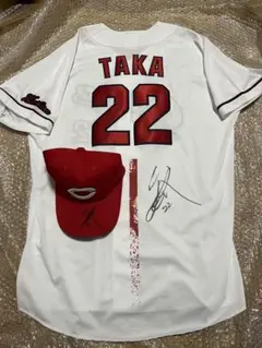 広島東洋カープ 髙太一 直筆サイン入りハイクオリティユニフォーム