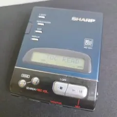 美品】SHARP MD-M20 MDポータブルレコーダー リモコン＆充電池付