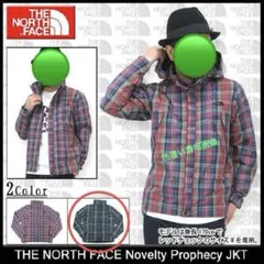 美品 THE NORTH FACE チェック柄マウンテンジャケット グリーンM
