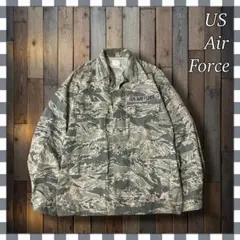 US AirForce 米軍タイガーカモABU ユーティリティジャケット 36R
