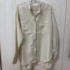 LOWRYSFARM長袖シャツ ボタン付き