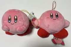 カービィ ぬいぐるみ　ストラップ 　2セット