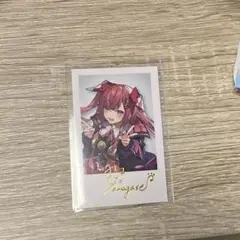 にじさんじ ラナンキュラス  天ヶ瀬むゆ  チェキ カード  サイン入り レア