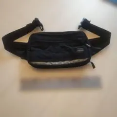 PORTER 黒 ウエストポーチ ジャンク品