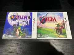 3DS ゼルダの伝説 時のオカリナ 3D ムジュラの仮面 3D セット