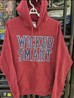 GILDAN カレッジパーカー　赤　M