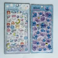 プチドロップステッカー　正規品　 カミオジャパン　スティッチ　ディズニー