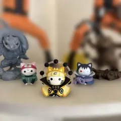 NARUTO疾風伝　NARUTO ニャルト！キャラクター フィギュアセット