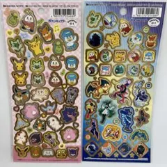 [新品] ポケモン ステッカーシート 2枚セット Pocket monsterのサムネイル