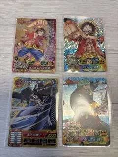 ワンピーベリーマッチ　引退品　4枚セット
