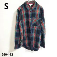 Time and Tru【S】チェックネルシャツフランネルシャツ