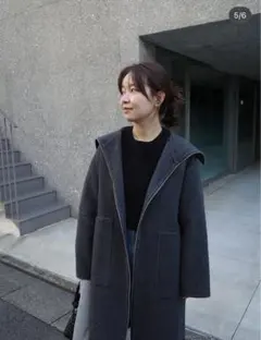 na.e ナエ スタンダードコート standard coat ウールコート 黒 2026年最新】na.e コートの人気アイテム - メルカリ