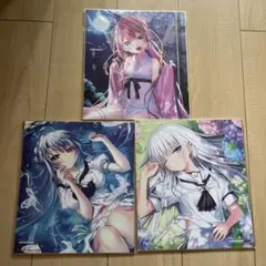 Summer Pockets サマポケ サマーポケッツ 色紙 3枚セット