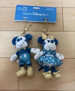 ディズニーシー25周年 スパークリングジュビリーぬいぐるみチャーム