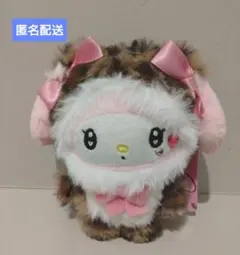 サンリオ マスコットポーチ ヒョウ柄 マイメロディ