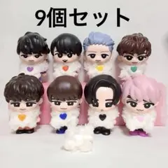 Snow Man すのチル ソフビ コスチューム マフラー 9個セット