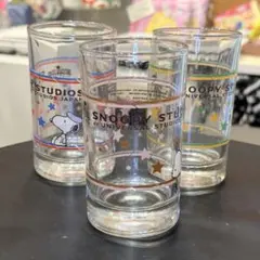 【未使用品】SNOOPY ユニバーサルスタジオジャパン グラス 3個セット