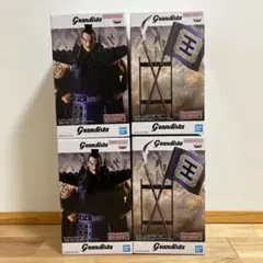 キングダム Grandista フィギュア　王騎　矛＆旗＆王騎の右腕パーツ　4点