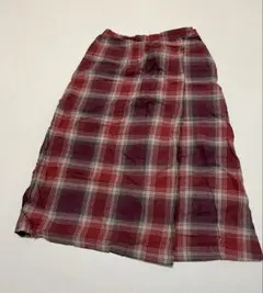 SM2 チェック柄 ロングスカート Mサイズ