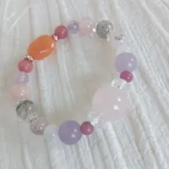 天然石ビーズブレスレット 恋愛　精神安定