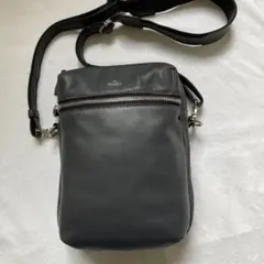 極美品】 ADMJ スリムクロスボディ サコッシュ ブラック - メルカリ
