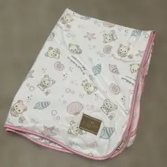冷感ブランケット　140cm × 100cm コリラックマ　ピンクのサムネイル