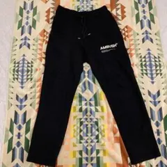 【美品】AMBUSH ブラックスエットパンツ