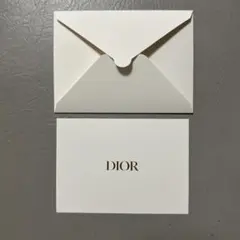 Dior メッセージカード