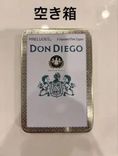 DON DIEGO PRELUDES シガー缶 空き缶
