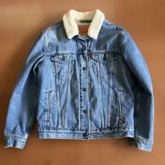 Levi's ボア襟付きデニムジャケット M