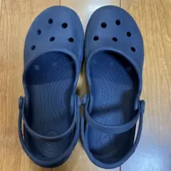 crocs クロックス　キッズサンダル　メリージェーン　21cm ネイビー
